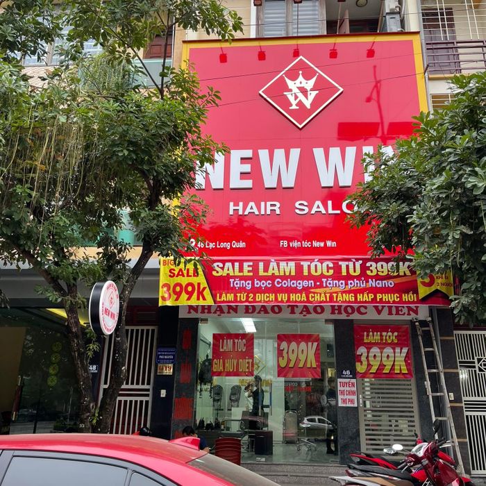 Hình ảnh học viện tóc New Win