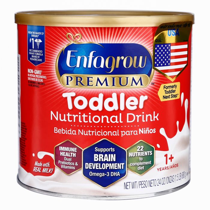 Bao bì chính hãng sữa Enfagrow Premium Toddler