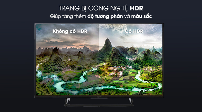 Internet Tivi Sony 4K 55 inch KD-55X7000E