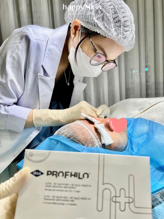 Không gian điều trị hiện đại tại Happy Skin Beauty Clinic