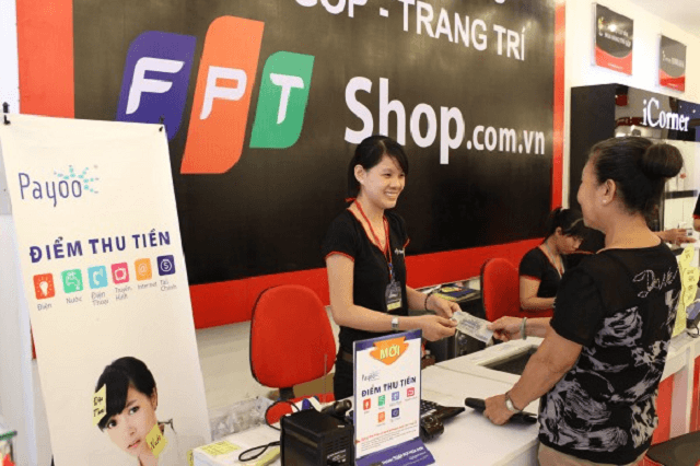 Không gian trưng bày hiện đại tại FPT Shop