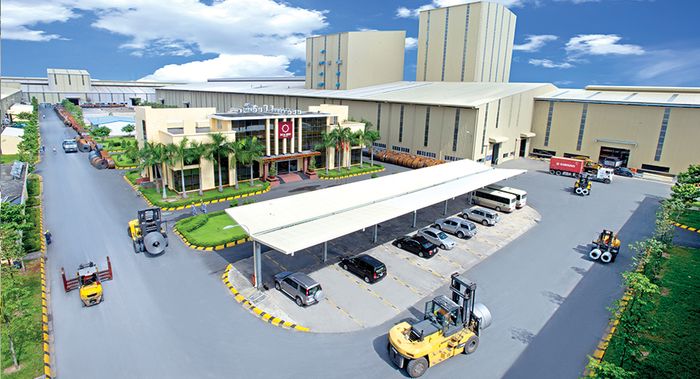 Hình ảnh nhà máy Hoa Sen Bình Định - Tổ hợp công nghiệp hiện đại