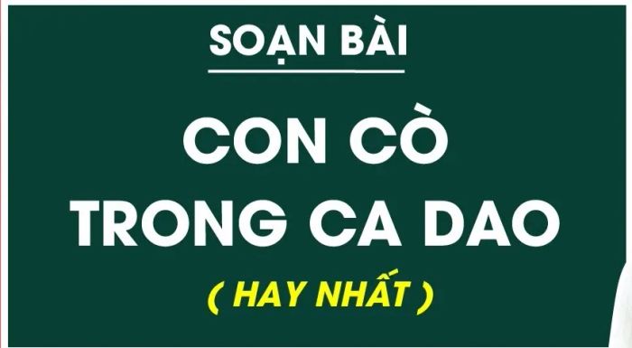 Hình ảnh minh họa: Biểu tượng con cò trong nghệ thuật dân gian (Nguồn: Di sản văn hóa)