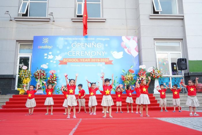 Hình ảnh lớp học Montessori hiện đại tại Sunshine Preschool