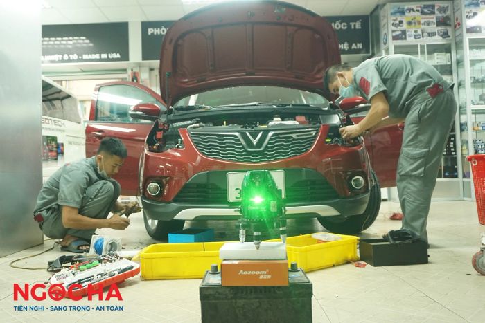 Hình ảnh thực tế không gian dịch vụ chuyên nghiệp tại Ô Tô Ngọc Hà