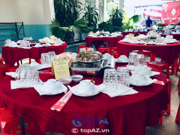 Dịch vụ đặt tiệc tại nhà tại Dĩ An