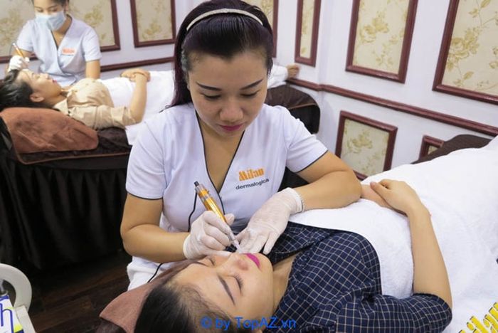 Đào tạo phun xăm thẩm mỹ chuyên nghiệp tại Hà Nội