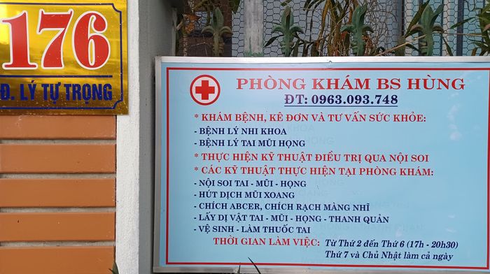 Không gian khám chữa bệnh tại Phòng Khám Tai Mũi Họng Bác sĩ Hùng - Sầm Sơn