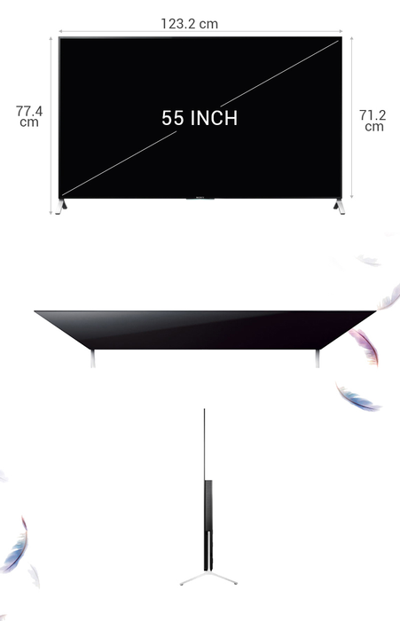 Android Tivi Sony 55 inch KD- 55X9000C