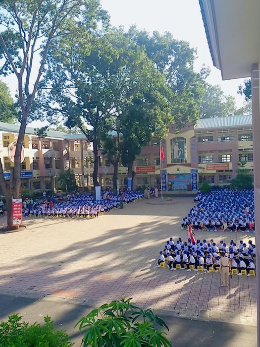 Hình ảnh khuôn viên Trường Tiểu học Long Thành A - Không gian học tập lý tưởng