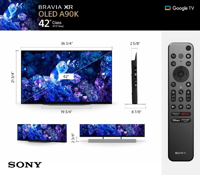 Oled Tivi Sony 4K 42 inch XR-42A90K
