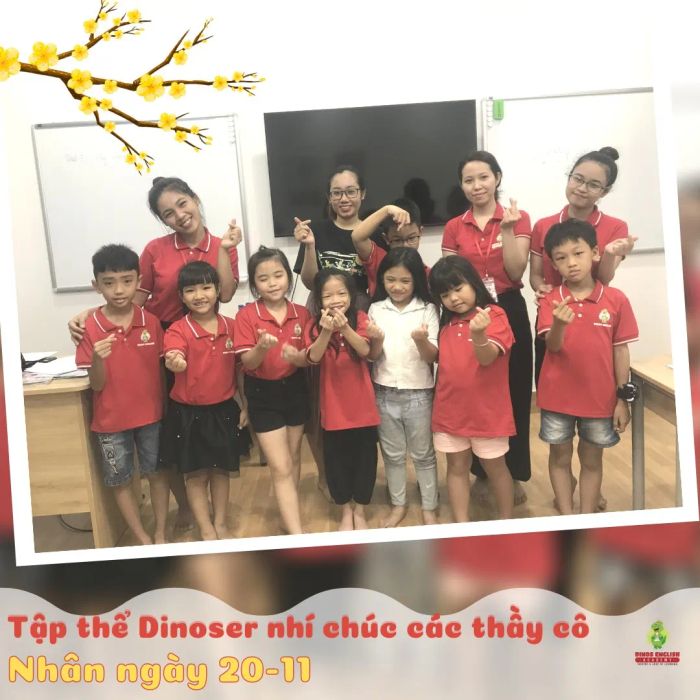Hoạt động ngoại khóa đầy màu sắc tại Dinos English Academy
