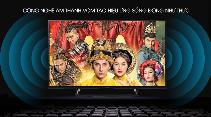 Internet Tivi Sony 4K 55 inch KD-55X7000E