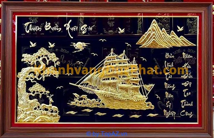 Khánh vàng Thuận Buồm Xuôi Gió - Một kiệt tác từ Đức Phát