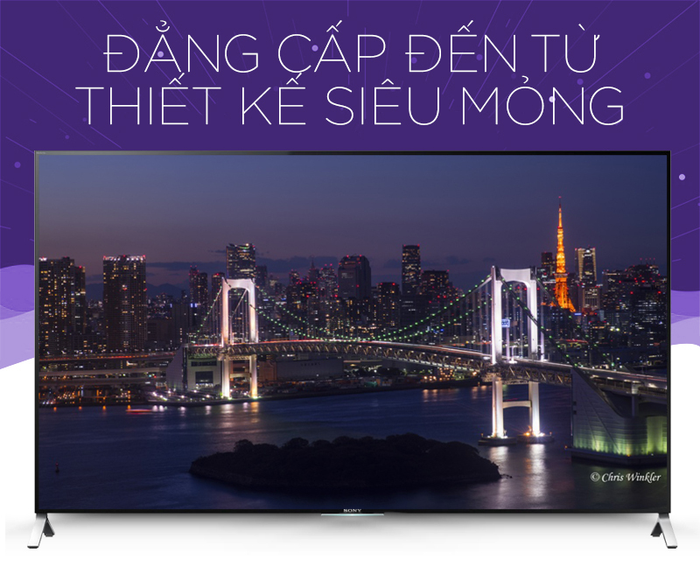 Android Tivi Sony 55 inch KD- 55X9000C