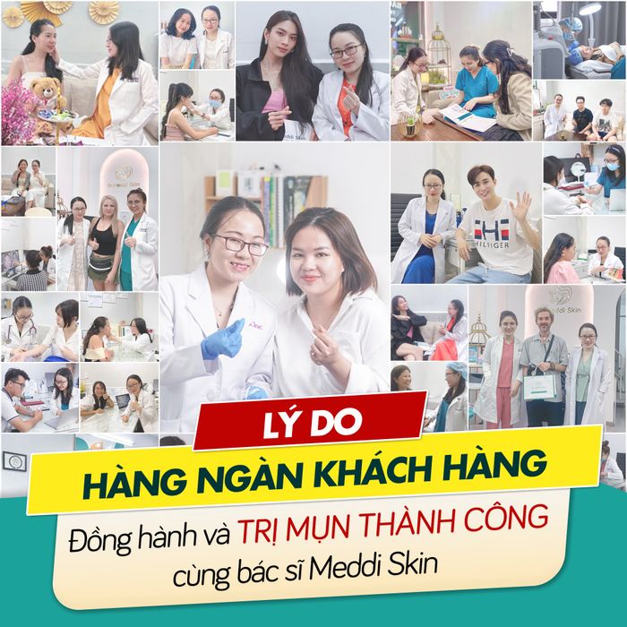 Không gian hiện đại tại Meddi Skin