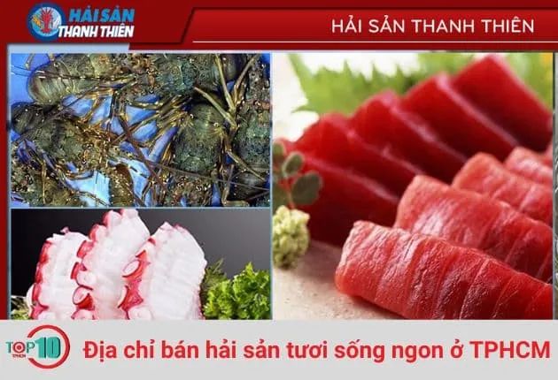 Hải sản Thanh Thiên chuyên cung cấp các loại hải sản đánh bắt tự nhiên từ vùng biển Bình Định, mang đến hương vị thuần khiết của biển cả.