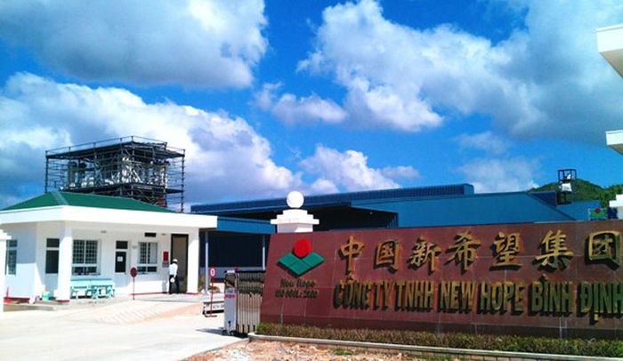 Toàn cảnh nhà máy New Hope Bình Định - Tổ hợp sản xuất thức ăn chăn nuôi hiện đại
