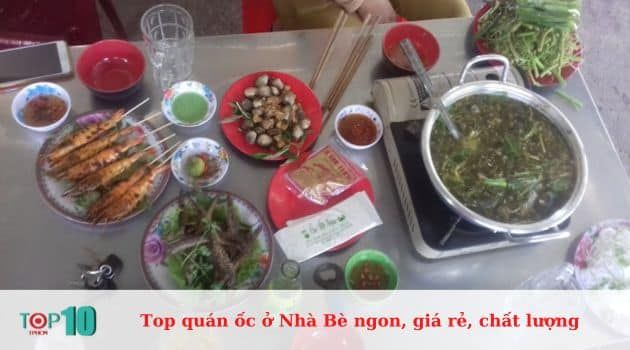 Ốc Út Sậu - Địa chỉ ốc ngon nức tiếng Nhà Bè