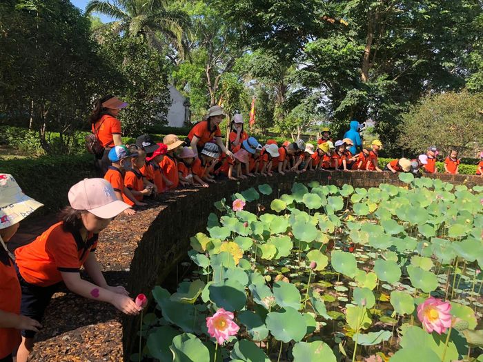 Góc học tập sáng tạo tại Trường Mầm non Hoa Phượng