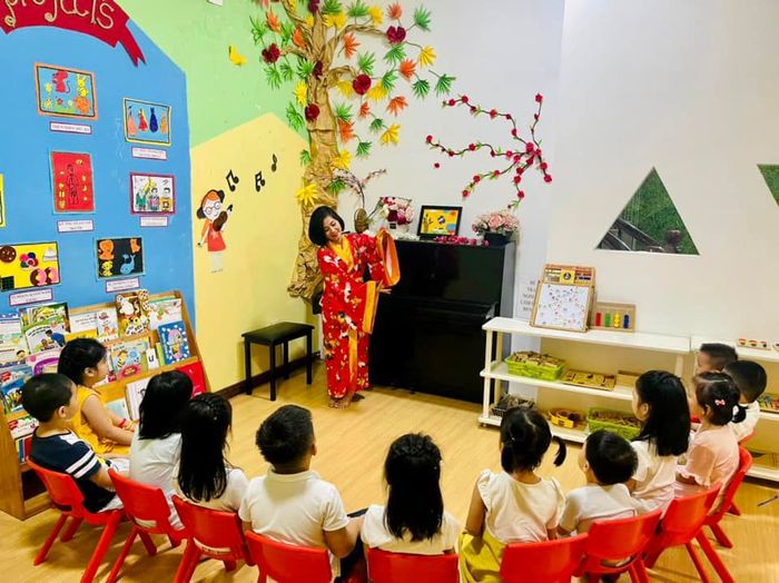 Hình ảnh hoạt động ngoại khóa sáng tạo tại Winston