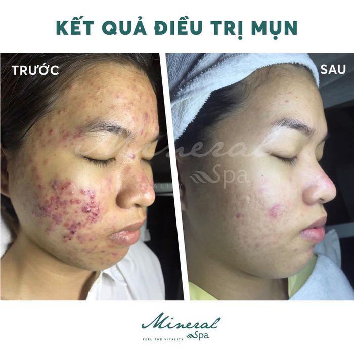 Không gian sang trọng tại Mineral Spa