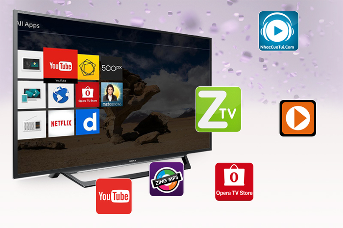 Internet Tivi Sony 55 inch KDL-55W650D