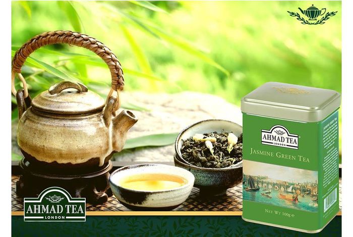 Hình ảnh chân thực trà túi lọc Ahmad Jasmine - Tinh hoa từ những cánh hoa nhài tinh khiết
