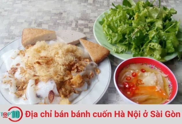 Quán Bánh Cuốn Linh Chi – Nơi Gửi Gắm Hương Vị Miền Bắc