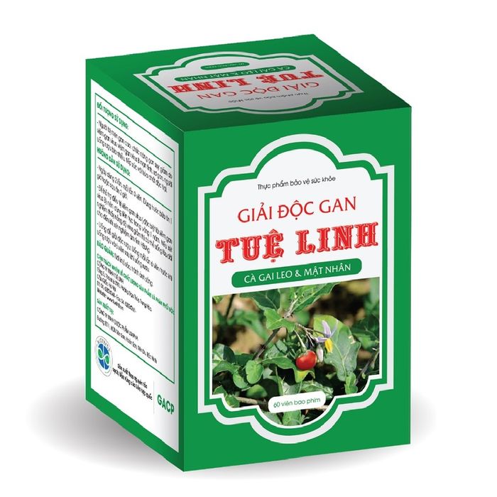 Hình ảnh viên uống giải độc gan Tuệ Linh - Ảnh 2