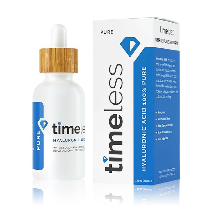 Hình ảnh thực tế Serum Timeless HA - Làn da căng bóng, rạng rỡ chỉ sau 1 tuần sử dụng