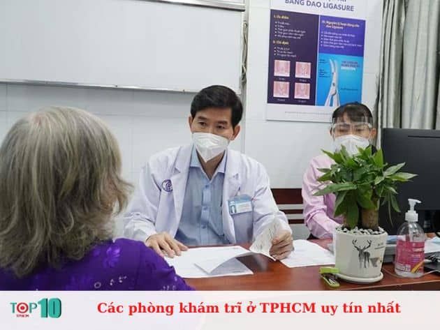 Các phòng khám trĩ uy tín tại TPHCM