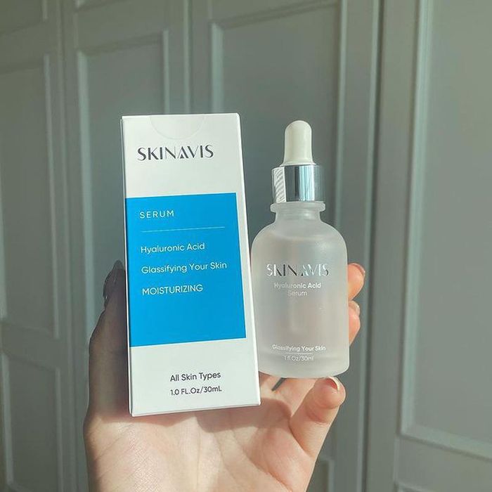 Ảnh minh họa hiệu quả Serum Skinavis - Làn da căng bóng rạng rỡ sau 14 ngày sử dụng đều đặn