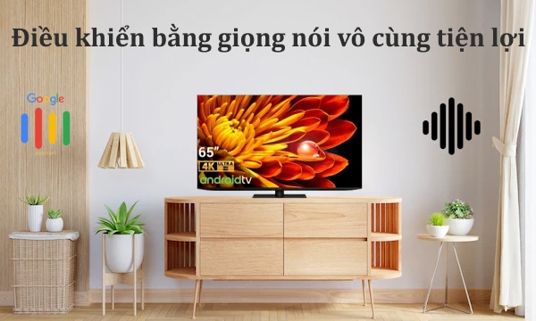 Tivi đèn nền XLED Sharp 4K 65 inch 4T-C65FV1X