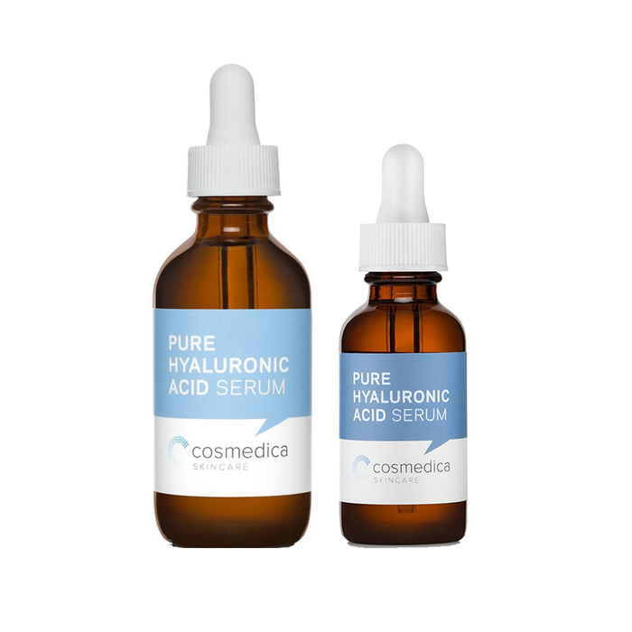 Hình ảnh thực tế Serum Cosmedica HA - Làn da căng bóng, giảm nếp nhăn rõ rệt sau 7 ngày