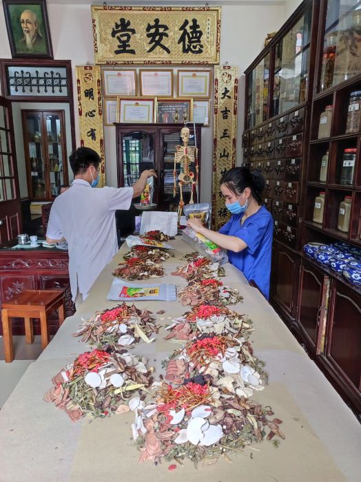 Không gian trị liệu tại Phòng khám Đức An Đường