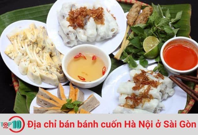 Những địa chỉ bán bánh cuốn Hà Nội ngon nhất tại Sài Gòn