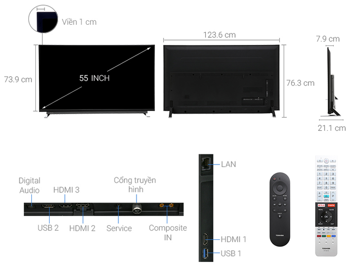 Androi Tivi Toshiba 55U7750