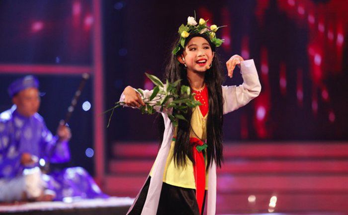Tranh minh họa nhân vật Xúy Vân (Nguồn: Bộ sưu tập nghệ thuật dân gian)