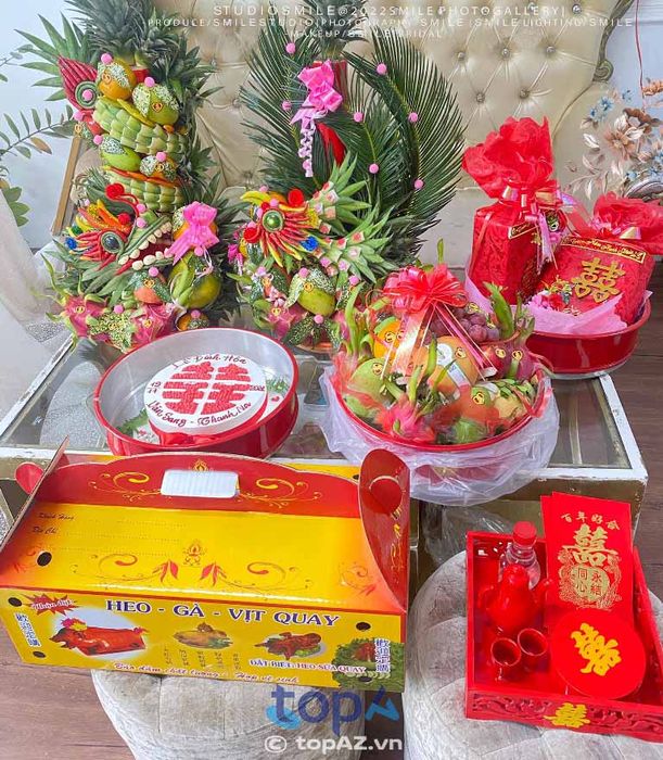 Địa chỉ uy tín để đặt mâm quả cưới tại Dĩ An