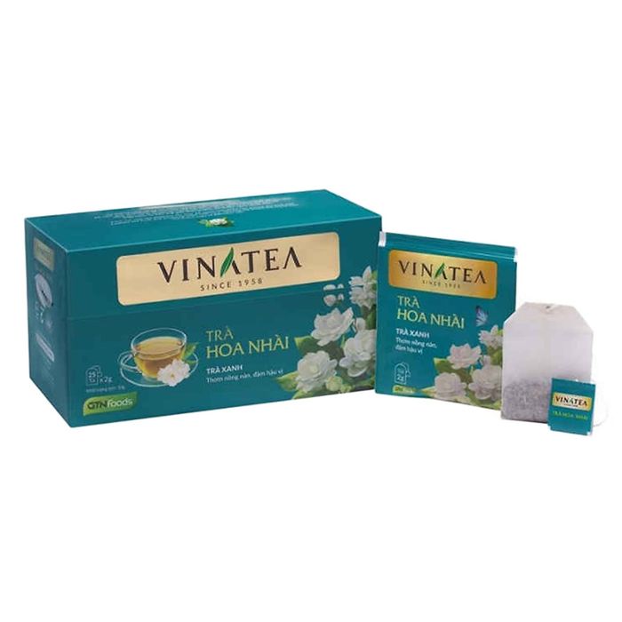 Hình ảnh trà Vinatea Jasmine - Tinh hoa từ những cánh hoa tinh khiết