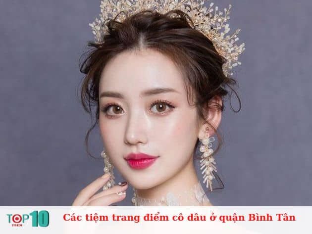 Các tiệm trang điểm cô dâu tại quận Bình Tân luôn nổi bật với vẻ đẹp, sự uy tín và chất lượng, làm hài lòng mọi cô dâu trong ngày trọng đại của họ.