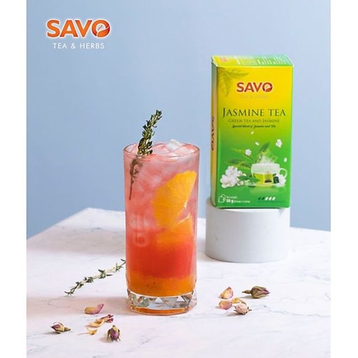 Hình ảnh trà SAVO Jasmine - Vẻ đẹp thuần khiết từ thiên nhiên