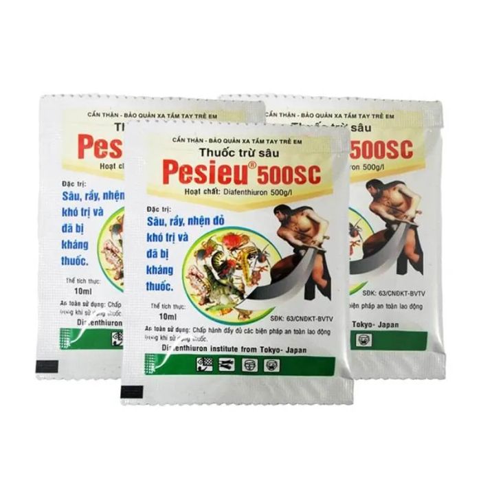 Hình ảnh Pesieu 500SC – Thuốc Trừ Sâu 1
