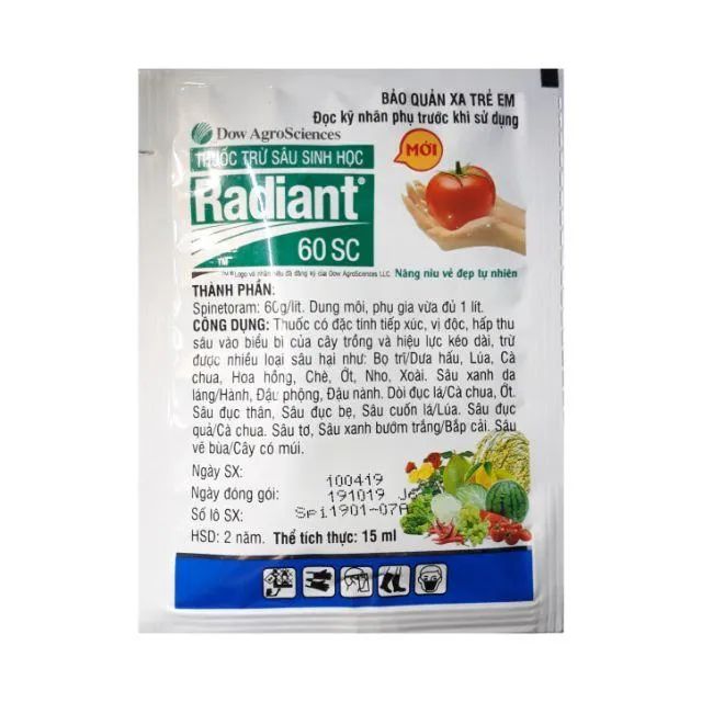Hình ảnh Radiant 60 SC – Thuốc Trừ Sâu Sinh Học 1