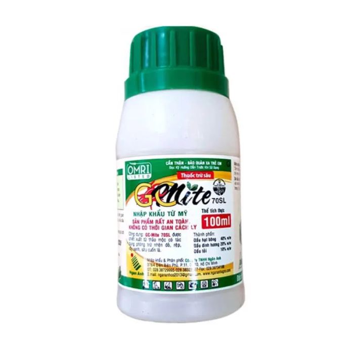 Hình ảnh GC Mite 70SL - Thuốc Trừ Sâu Sinh Học 1