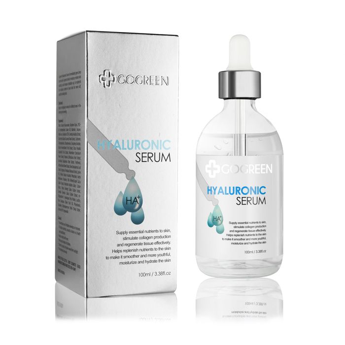 Hình ảnh thực tế Serum HA+ GoGreen - Minh chứng cho làn da căng mọng, rạng rỡ chỉ sau 1 tuần sử dụng