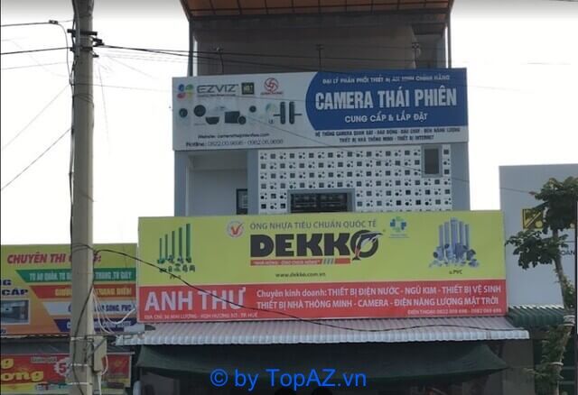 Dịch vụ bán và lắp đặt camera chuyên nghiệp tại Huế