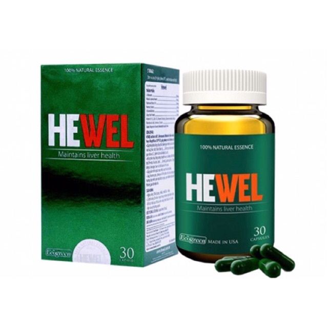 Viên uống Hewel - Giải độc gan, phục hồi sức khỏe - Ảnh 2