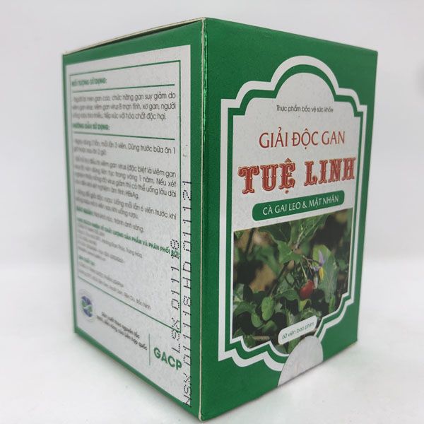 Hình ảnh viên uống giải độc gan Tuệ Linh - Ảnh 1